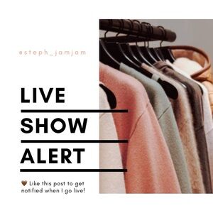 Live Posh Show Notification